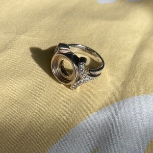 Kameleon Silver and CZ Ring